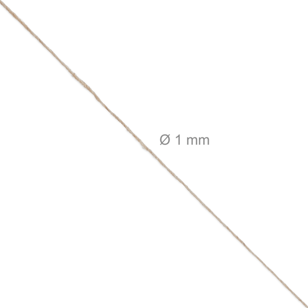 Jutegarn 1 mm x 100 m sæt med 6
