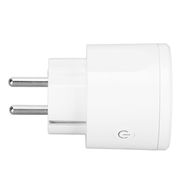 Smart WiFi-stikkontakt 16A med timerfunktion, stemmestyring, fjernbetjening - EU-stik AC 100-240V