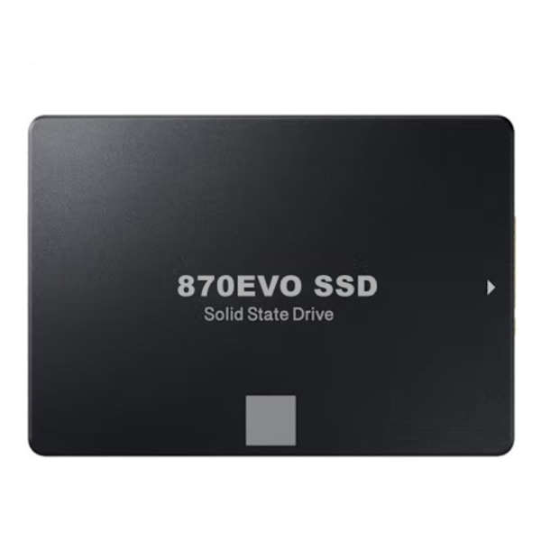 2TB 870 EVO SATA III SSD 2,5 tommer Intern Solid State Drive Kompatibel med PC eller Laptop Hukommelse og Lagring