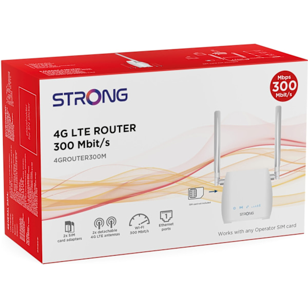 Stærk 4G LTE Router 300 Mbit/s
