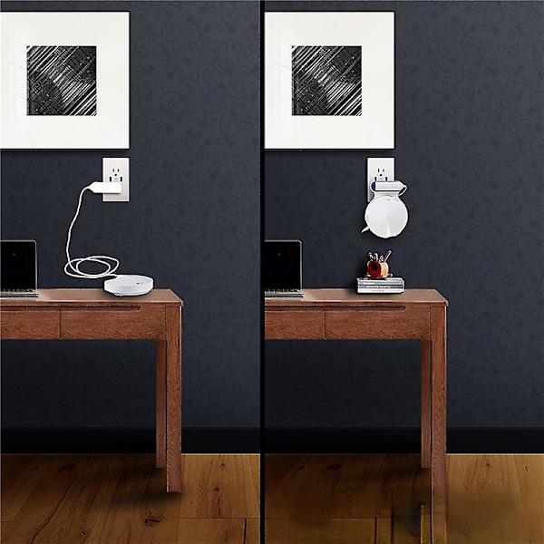 Veggfeste Tp-link Deco M9 Plus Ruter Fast Sete Og Beskyttelse Veggmontering Uten