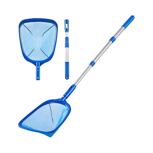 Pool Skimmer Pool Net With 3 Section Pole, Pool Skimmer Net With