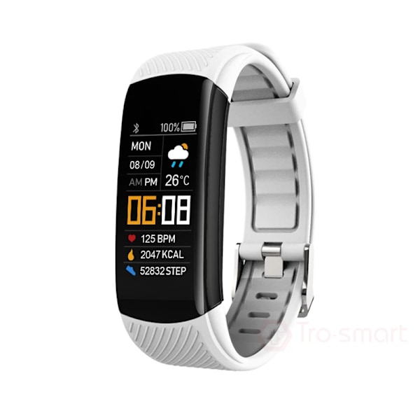 C5S Smartklokke Dame Blodtrykksmåler Vanntett Pulsklokke Fitnessklokke Armbånd For Android iOS Menn Smartklokke