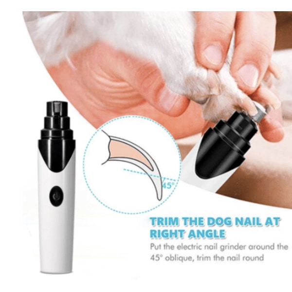 Trådløs Klofil for Hund & Katt (Lader)