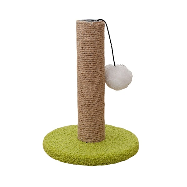 Klorebrett av sisal med ball for katter