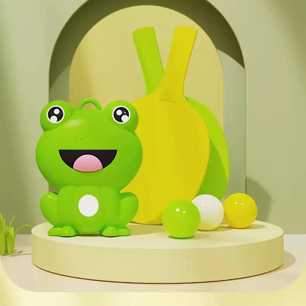 Sisätiloissa riippuva pingistreenari Itseharjoittelu pingisleluja pojille, tytöille, lapsille Rabbit Sty