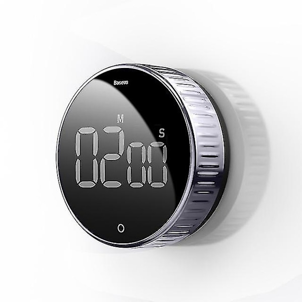 Magnetisk kjøkkentimer Digital timer Manuell nedtelling Vekkerklokke Mekanisk matlagingstimer Matlagingsdusj Studie Stoppeklokke