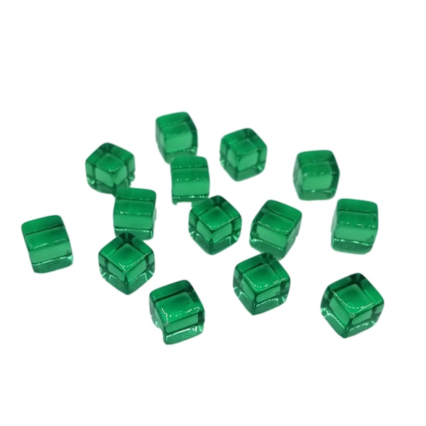 Akryl Glossy Cubes Smykketilbehør Stilfuldt delikat håndværk Tilbehør til telefonlinjen. 5