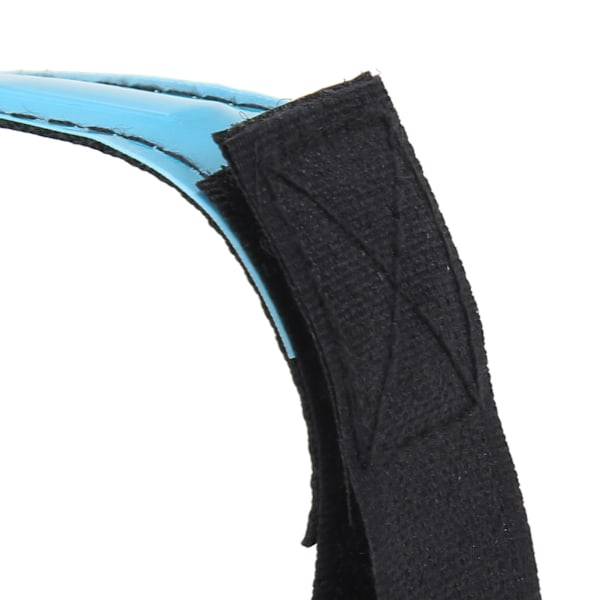 LED-armband för nattlöpning utomhus med reflekterande gallerljus, blått