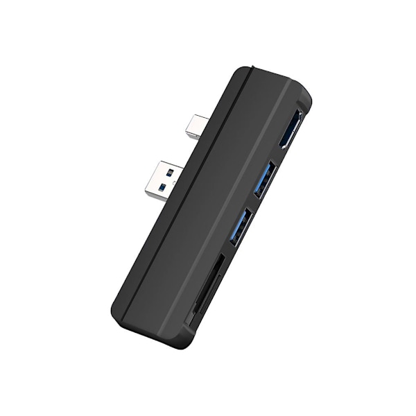 Usb Hub Dock Usb3.0 Adapteri Moniporttinen Telakointiasema Kannettava