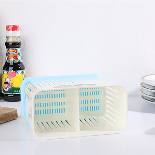 Vertikal bestikkboks Multipurpose spisepinner Etui Bestikk Avrenningsstativ