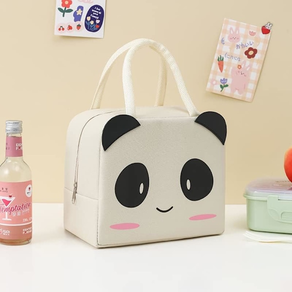Isolerad Lunchväska Tote Bag för Kvinnor Bred Öppen Isolerad Kylväska Vattentät Termisk Läcksäker Lunchorganisatör för Utomhus Picknick Arbete