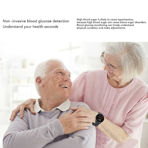 Zl89 1,39\" Smartwatch EKG Puls Blodtryksmåler Ur Understøtter AI Stemmeassistent