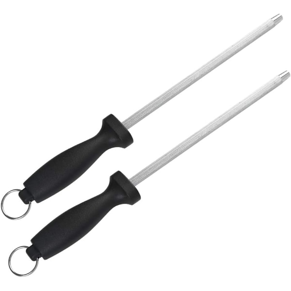 29,5 cm bryne, professionell diamantbryne, svart