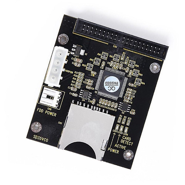 SD til 3,5 tommer IDE 40-pin konverterkort IDE SD-kort adapter SSD indlejret lageradapterkort IDE