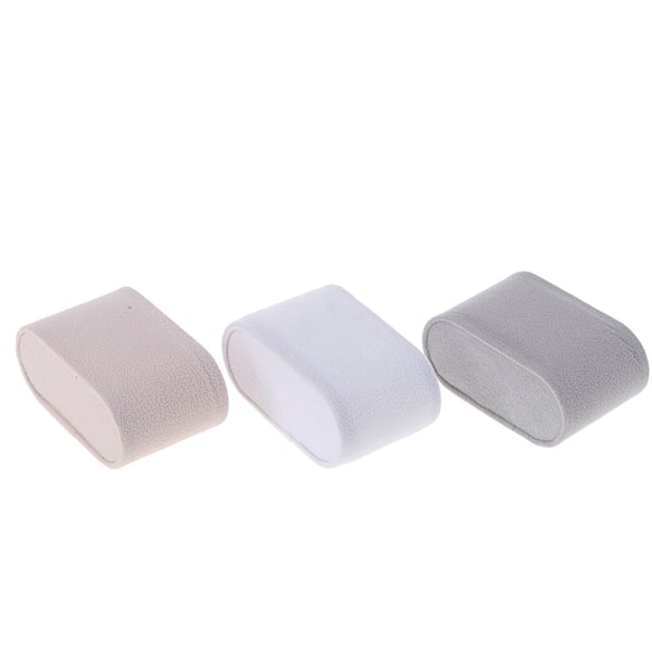 Kannettava kellon rannekellon rannekkeen näyttötyyny säilytys beige