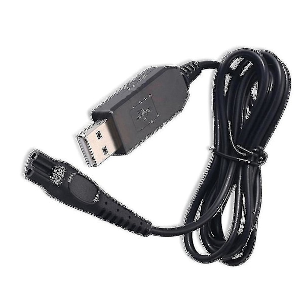 Erstatningslader til Phillips Series 5000 S5531 Hq8505 Barbermaskine Billader Ladekabel (FW)