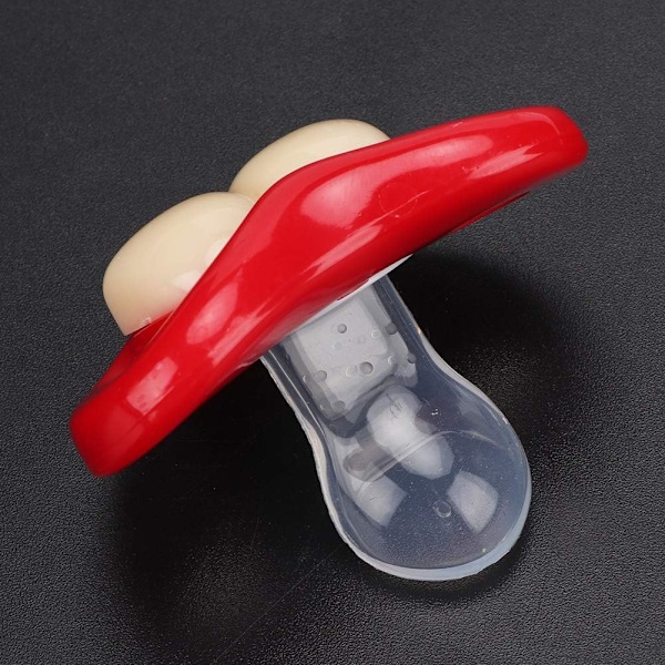 Rolig napp för bebis, mjuk silikonnapp med rolig design