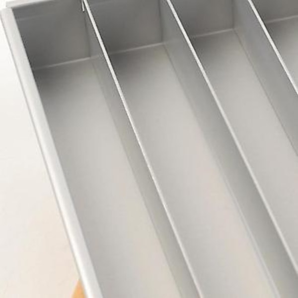 Battenberg Kakform, Kommersiell Vikt Anodiserad Aluminium, Silver A