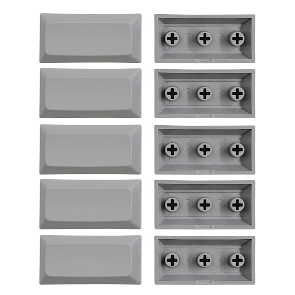DSA 2U Keycap Sæt PBT Blanks Keycaps DSA Profil 2U Højde Keycap Sæt til spil Mekanisk tastatur 10 stk