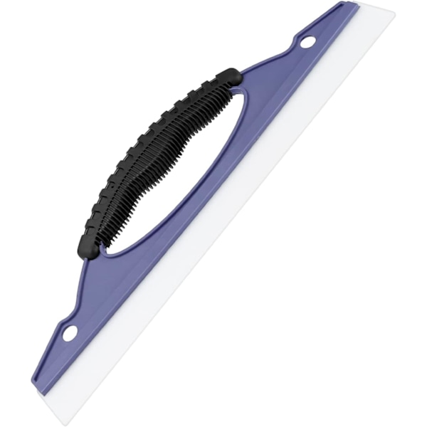 Window scraper, shower scraper 31 cm long, hanging soft rubber H