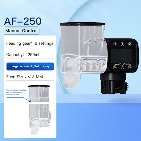 Fiskematautomat Automatisk matare AF-250 AF-250