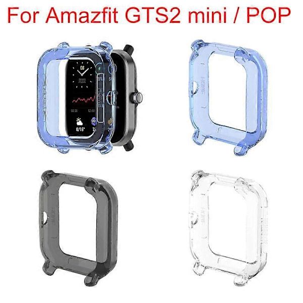 Nyt Beskyttelsesetui til Xiaomi Amazfit GTS 2 Mini Ur Touch Screen Halvpakke Beskytter Beskyttende