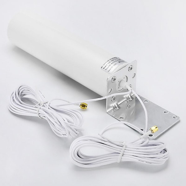 4G LTE-antenn SMA Extern antenn 3G 4G Utomhusantenn 10-12dBi med dubbla SMA-kontakter för 3G 4G-routermodem