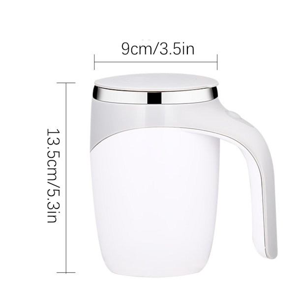 380 ml Automaattinen Magneettinen Sekoituskulho Paristokäyttöinen Kannettava Sähköinen Sekoituskulho Kotiin/Toimistoon Matkoille
