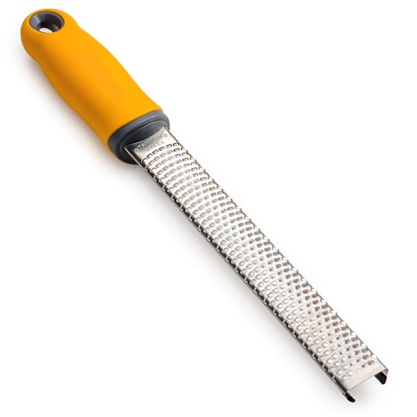 Cheese grater, Citrus lemon peel & cheese grater, Premium sharp stainless steel blade, used for finely grating citrus, hard cheeses and more,