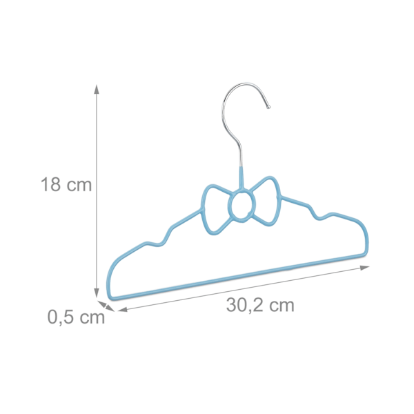 Children's Clothes Hangers - Set of 10
