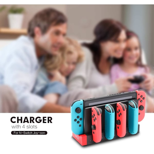 Laddningsdocka för Nintendo Switch Joy-Cons