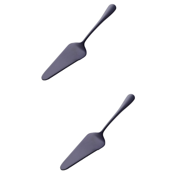 2-pack Bestick Gulddetaljer Bakspatel Bröllopstårtsspatel Tårtspatel Rostfritt Stål Resa