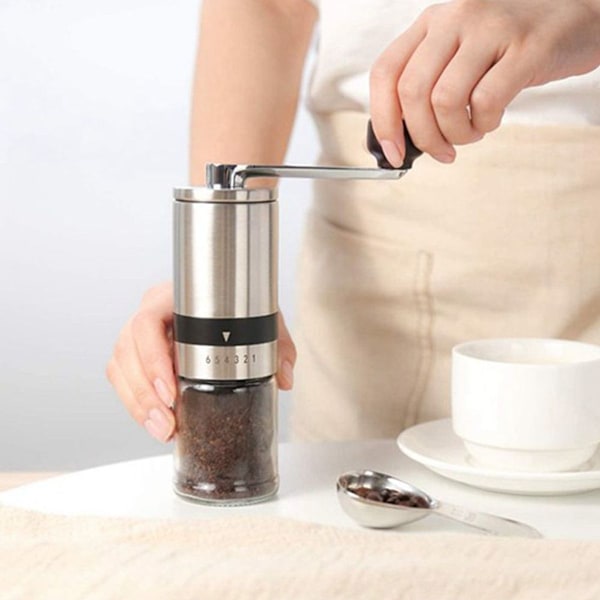 Versatile Grinding Options: Practical 6-Speed Coffee Grinder for Coffee Enjoyment KLB