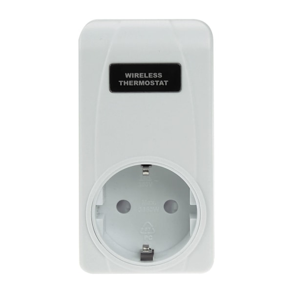 Langaton termostaatti RF 433MHz, pakkas- ja lämpötilansäätö 3kW