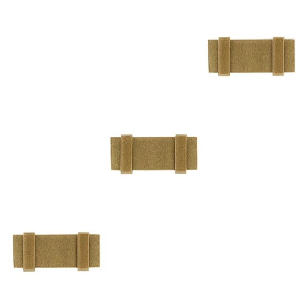 1/2/3/5 Moraliska Märken Tavla Display För MOLLE Fäste för Khaki
