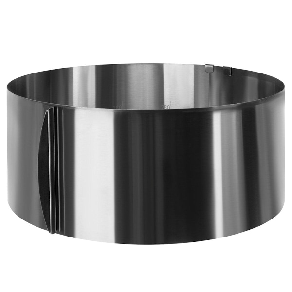 Justerbar Springform i Rustfrit Stål: 16-30cm Diameter
