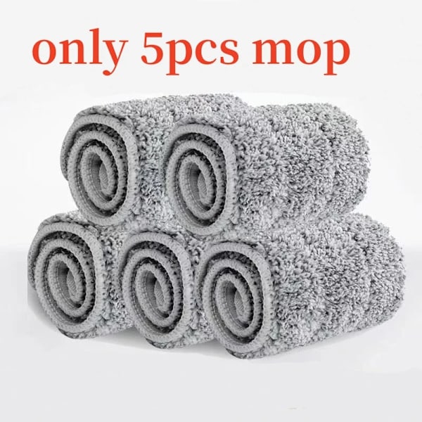 Puristusmoppi Kädet Vapaa Pesu Laiska 360° moppi uudelleenkäytettävillä mikrokuitutyynyillä litteälle mopille siivoamaan pitkän sängyn alla Kodin siivoustyökalut
