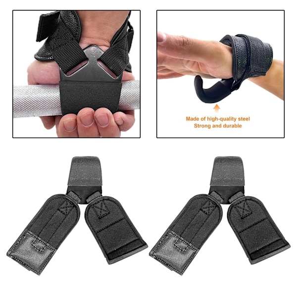 1/2 Set med 2 Lyftarmband med Krok Premium för