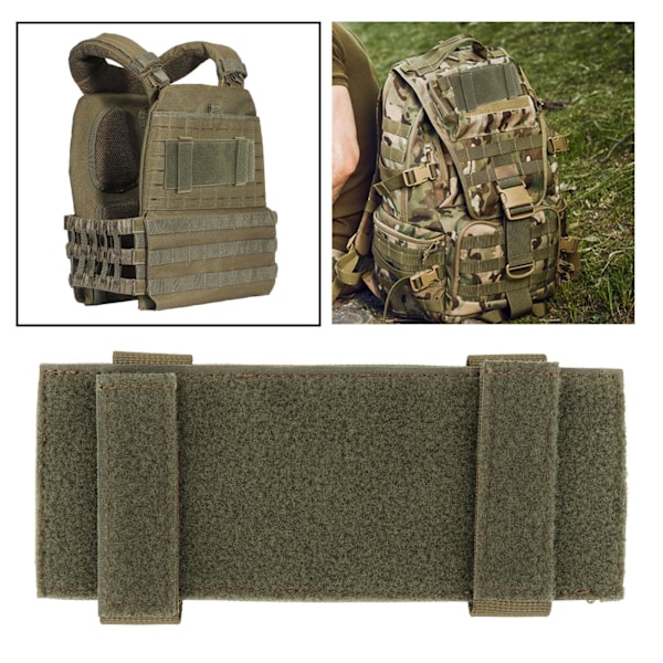 1/2/3/5 Moral Patches Board Display For MOLLE Feste for Army Green