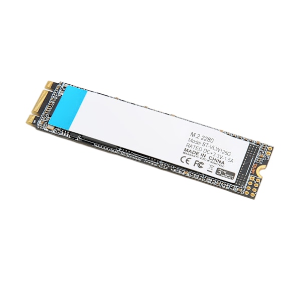 Intern Gaming SSD M.2 2280 SATA III 6Gb/s 3D TLC NAND 500/450MB/s Data-SSD for Stasjonær PC Laptop Hovedkort 256GB