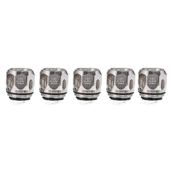 5 stk. Gt Mesh Coil Gt Mesh 0,18ohm Erstatningscoiler for Nrg Mini, Skrr, Revenger, Swag Ii Kit, Cascade