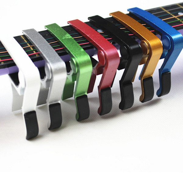 Gitar Capo / Barreklemme - Gull