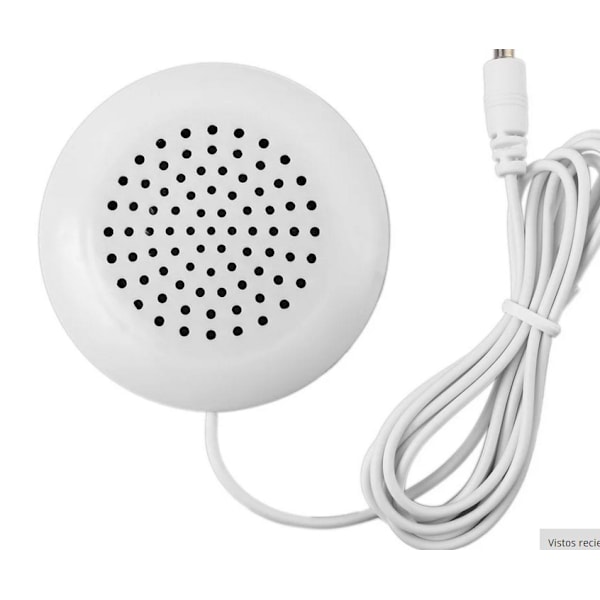 2-pack Kuddhögtalare, bärbar högtalare för under kudden med stereo