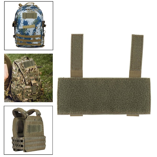 1/2/3/5 Moral Patches Board Display For MOLLE Feste for Army Green