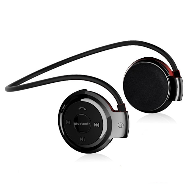 MP3-afspiller Bluetooth-hovedtelefoner, Trådløse sportshovedtelefoner MP3-afspiller med FM-radio, Stereo-hovedtelefoner TF-kort MP3 Max til 32 GB