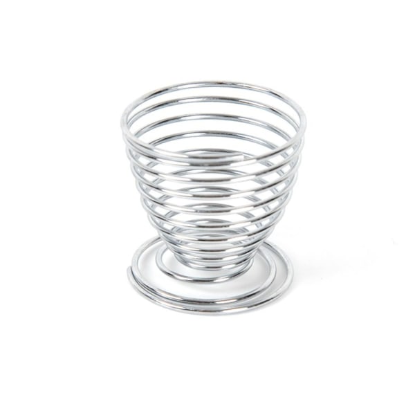 Eggeskallåpner Holder for kokte egg SØLV EGGHOLDER-2 STK Sølv