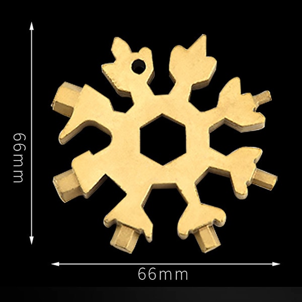 Gåvor till män, 18 i 1 snöflinge multiverktyg, fars dag present, T