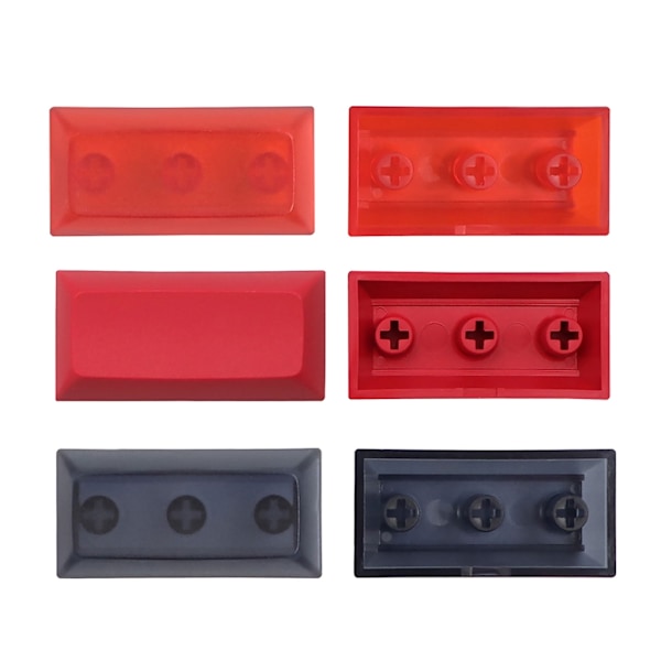 DSA 2U Keycap Sett PBT Blanke Keycaps DSA Profil 2U Høyde Keycap Sett for spill Mekanisk tastatur 10stk