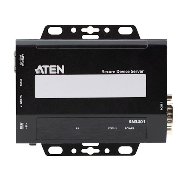 Aten nettverksserver - SN3401 - 1-Port RS-232/422/485 Sikker Enhetsserver